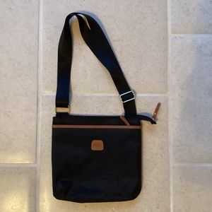 Black Bric’s Milano shoulder/cross body bag, like new